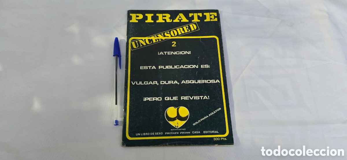 Coleccionismo de revistas y peri&oacute;dicos: REVISTA PARA ADULTOS PIRATE 2
