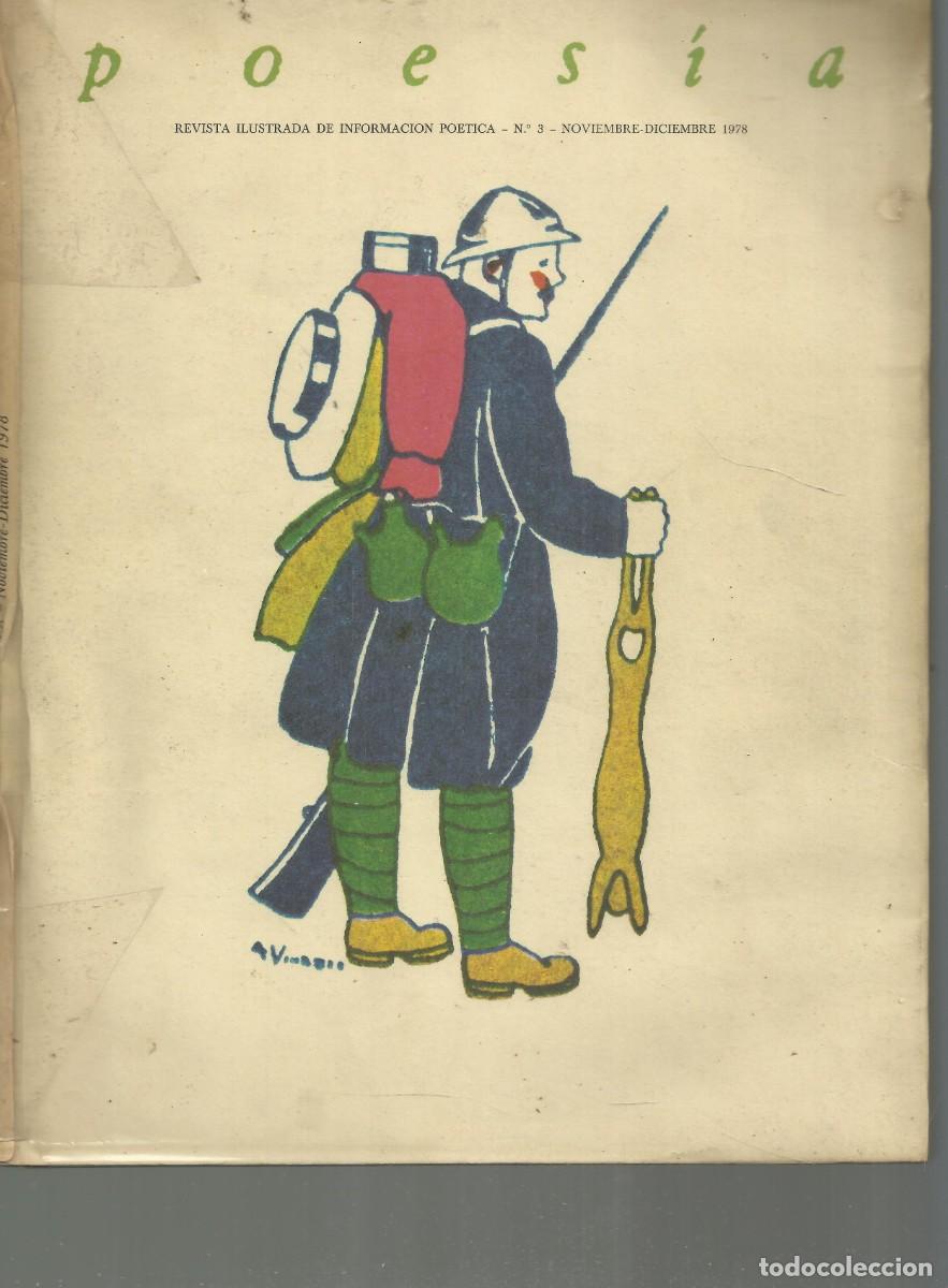 Coleccionismo de revistas y peri&oacute;dicos: Revista de poes&iacute;a del Ministerio de Cultura, n&ordm; 3