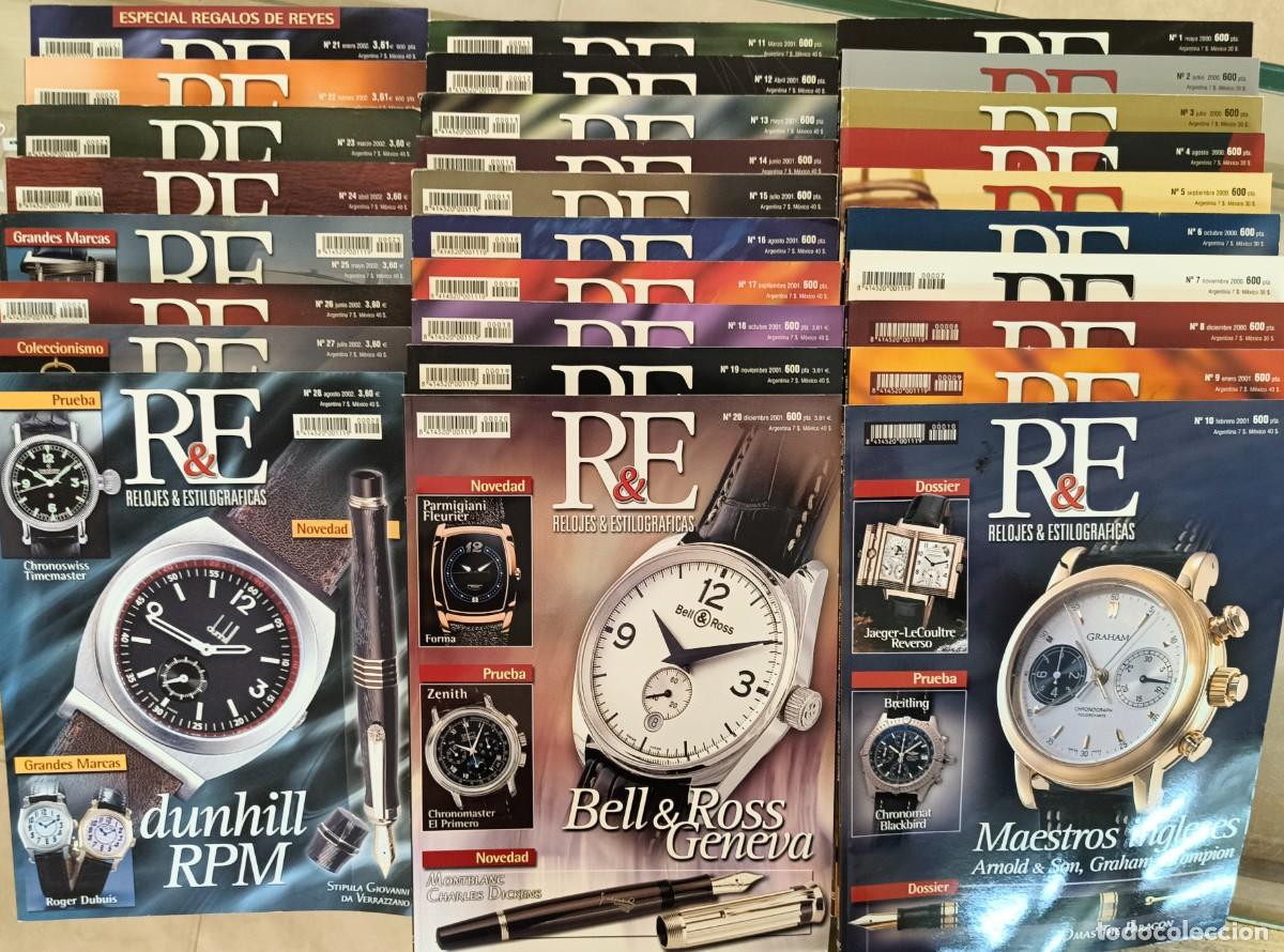 Collectionnisme de Revues et Journaux: Colecci&oacute;n revistas Relojes & Estilogr&aacute;ficas (28 n&uacute;meros)