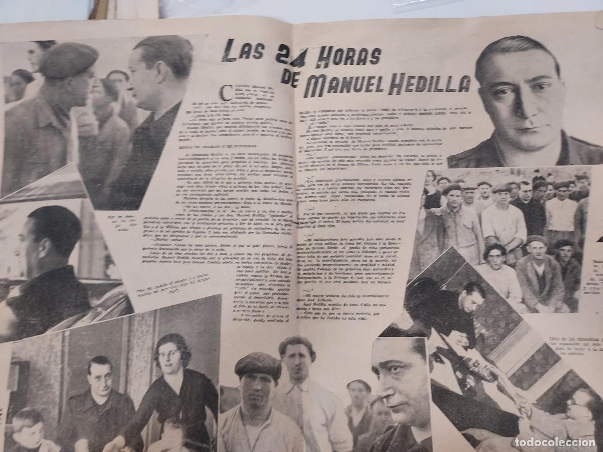 Collection Magazines and Newspapers: Fotos. Semanario gr&aacute;fico de reportajes n&ordm; 2. Marzo 1937. Falange. Hedilla. Mill&aacute;n Astray. NO PORTADA