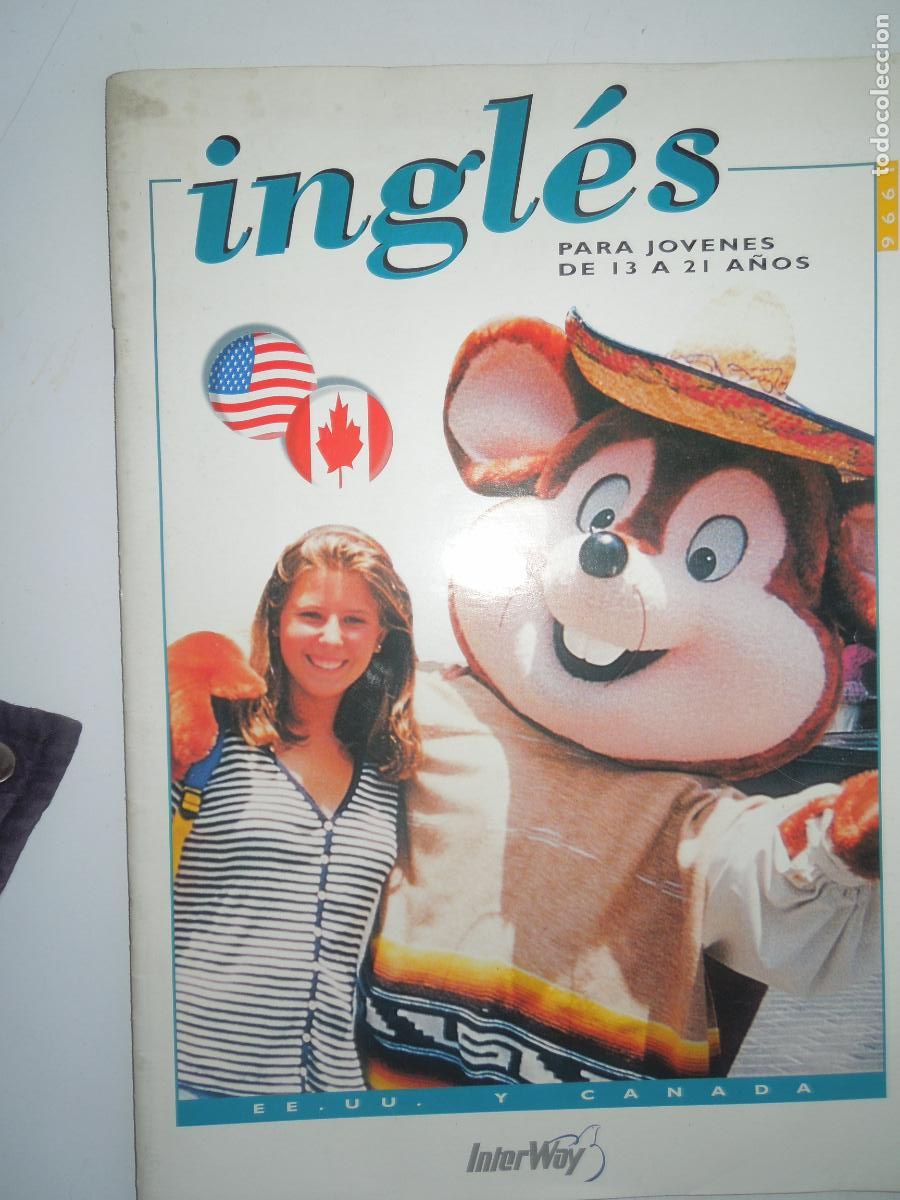 Coleccionismo de revistas y peri&oacute;dicos: INGLES PARA JOVENES DE 13 A 21 A&Ntilde;OS -EE-UU- Y CANADA -INTERWOY -1996 - TALLERES DE CONVIVENCIA