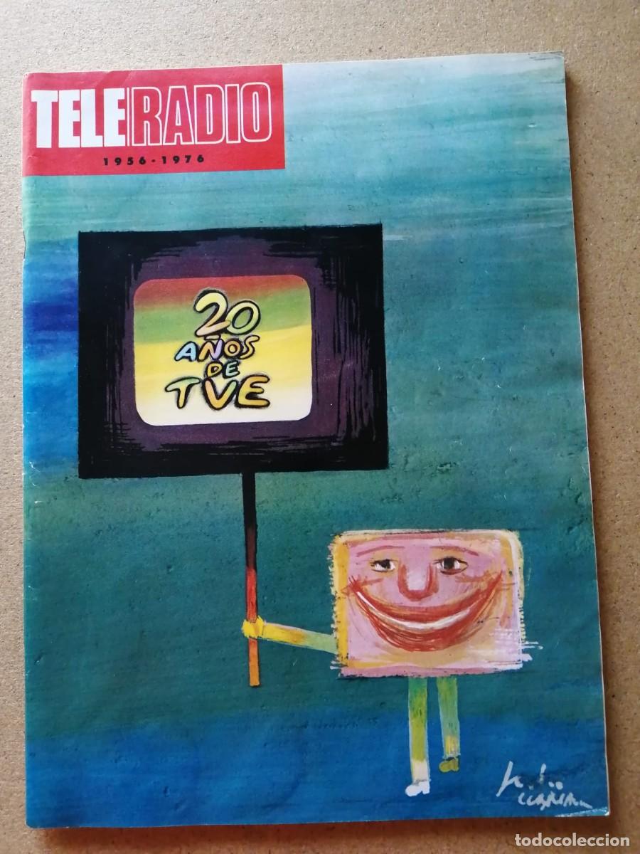 Coleccionismo de revistas y peri&oacute;dicos: TELERADIO (1056 - 1976, 20 A&Ntilde;OS DE TVE)
