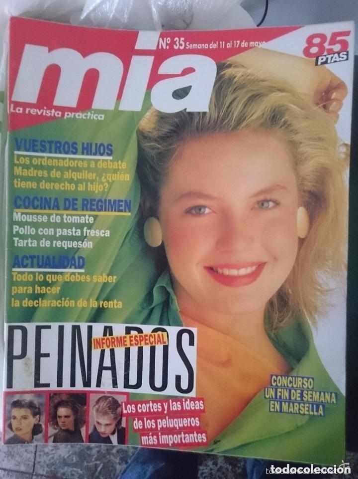 Coleccionismo de revistas y peri&oacute;dicos: MIA N 35 DEL 11 AL 17 DE MAYO DE 1987 -CON PUBLICIDAD DE LA EPOCA-NOTICIAS-ETC