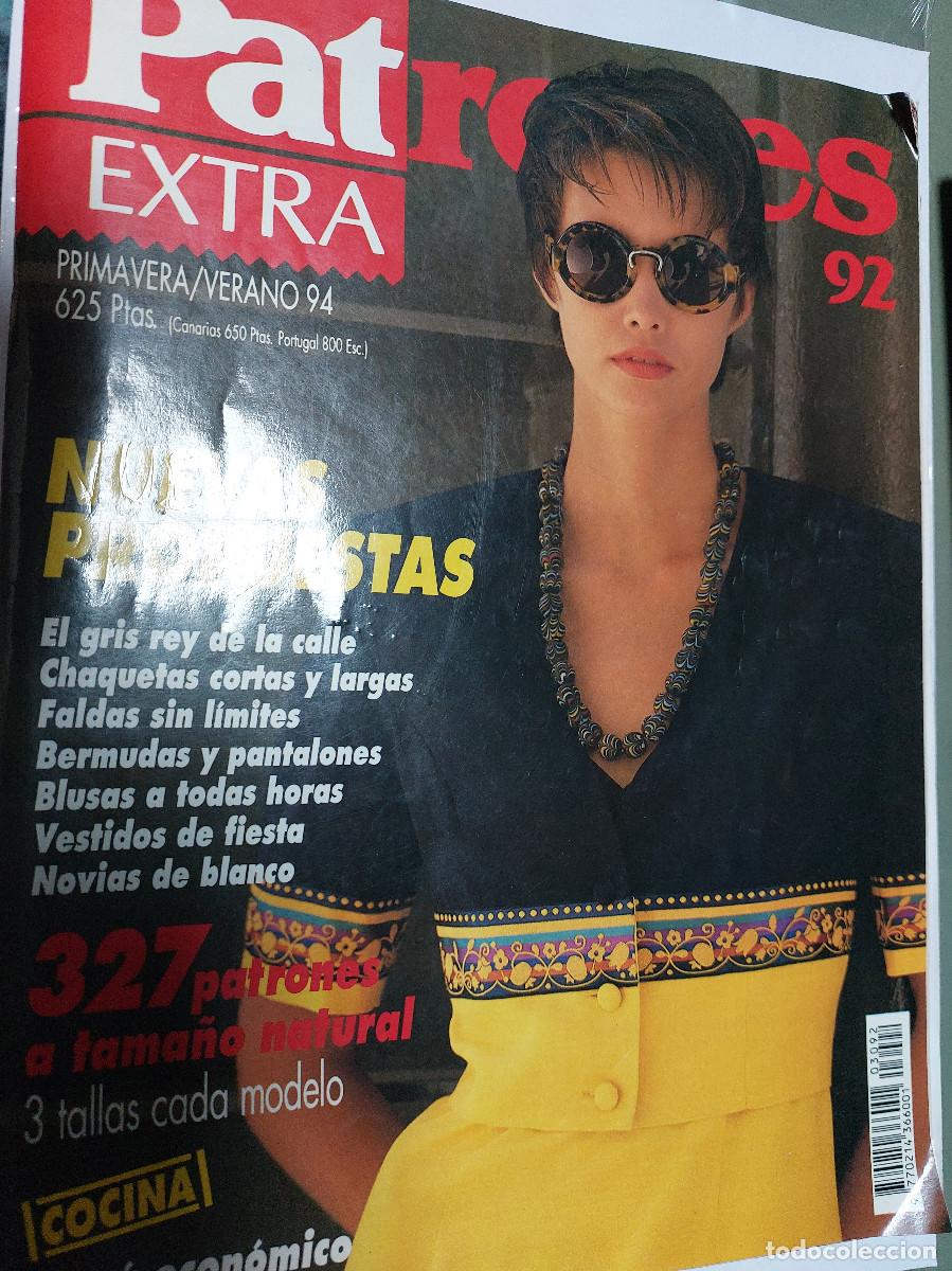 Coleccionismo de revistas y peri&oacute;dicos: Patrones 92. Revista con todos los patrones. En grapa. Estado correcto.