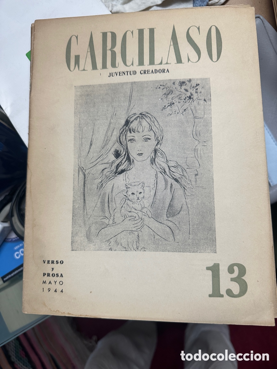 Coleccionismo de revistas y peri&oacute;dicos: revista Garcilaso, juventud creadora, todos los n&uacute;meros completos