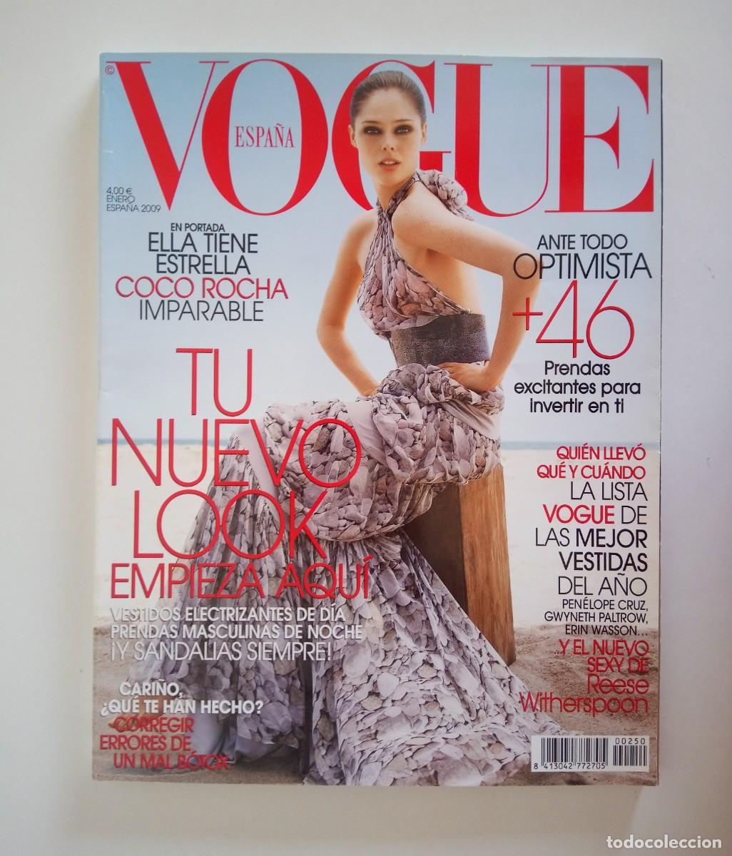 Coleccionismo de revistas y peri&oacute;dicos: REVISTA VOGUE N&ordm;250 - ENERO 2009