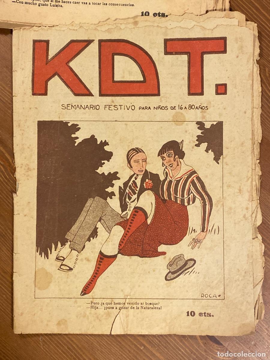 Coleccionismo de revistas y peri&oacute;dicos: KDT N&ordm; 251 SEMANARIO FESTIVO PARA NI&Ntilde;OS DE 16 A 80 A&Ntilde;OS. 10 ENERO 1916