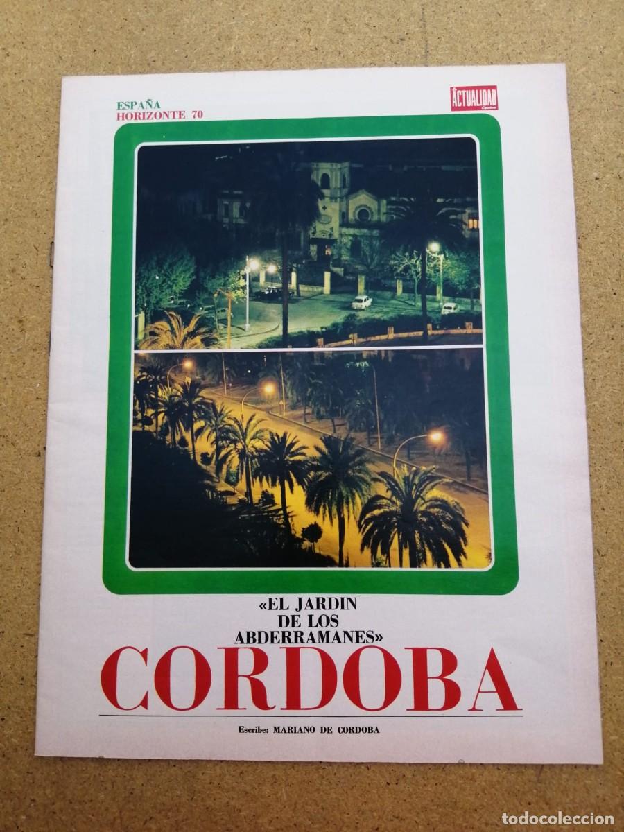 Coleccionismo de revistas y peri&oacute;dicos: REVISTILLA LA ACTUALIDAD ESPA&Ntilde;OLA. EL JARDIN DE LOS ABDERRAMANES, CORDOBA.