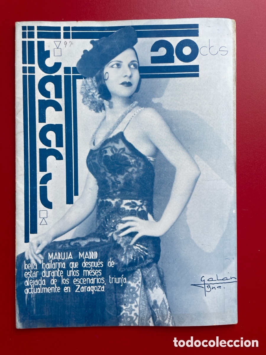 Coleccionismo de revistas y peri&oacute;dicos: Tarar&iacute;! Febrero de 1933. Revista de espect&aacute;culos y deportes.