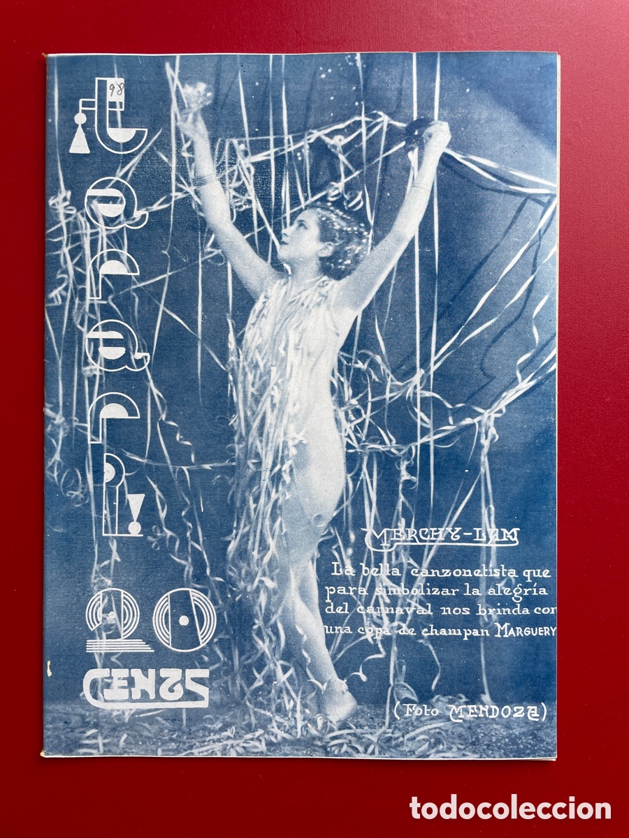 Coleccionismo de revistas y peri&oacute;dicos: Tarar&iacute;! Marzo de 1933. Revista de espect&aacute;culos y deportes. Carnaval.