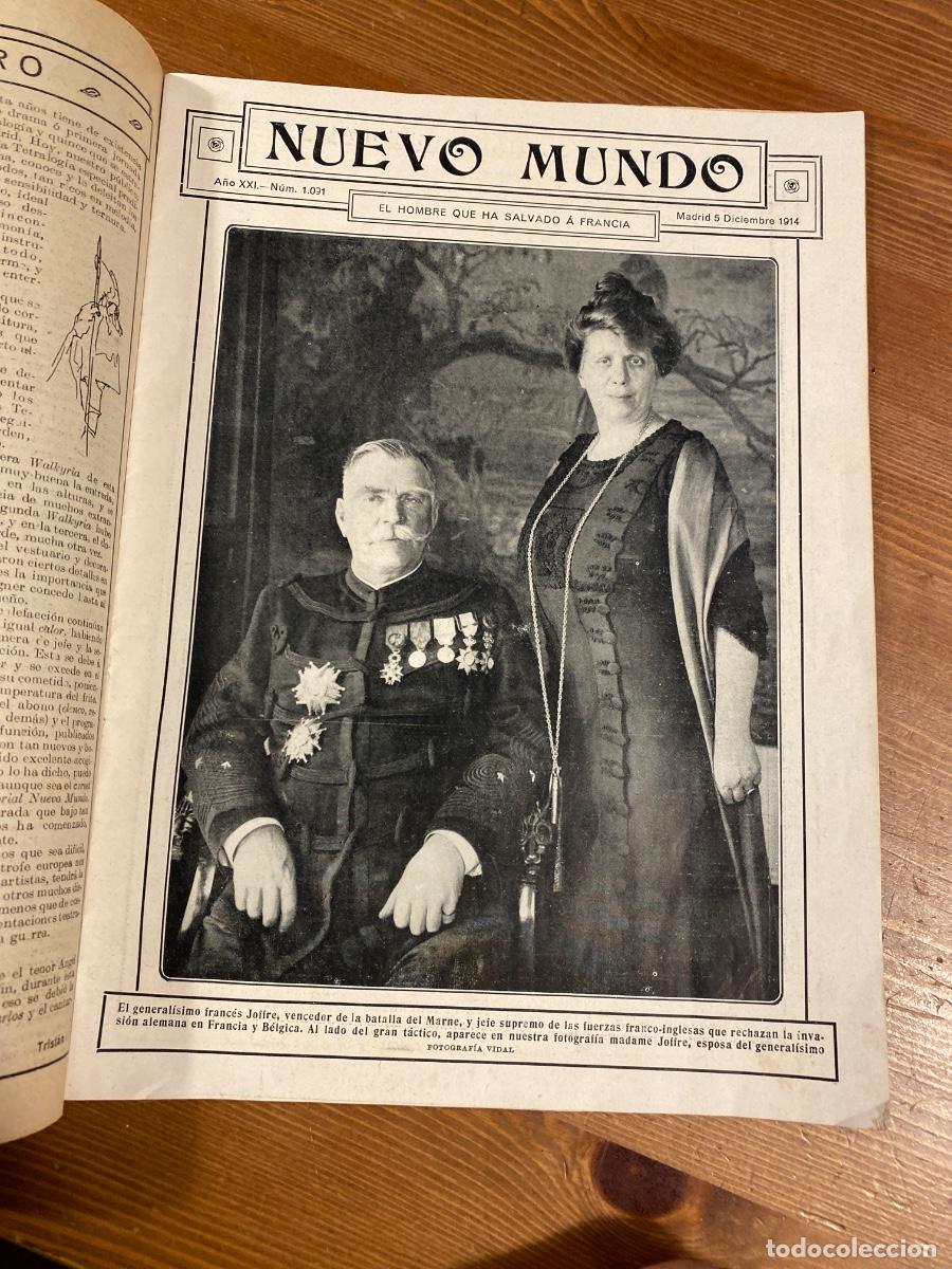 Coleccionismo de revistas y peri&oacute;dicos: REVISTA ILUSTRADA NUEVO MUNDO.N&Uacute;M. 1091 DICIEMBRE 1914 VOTES FOR WOMEN. SUFRAGIO. EPIDEMIA TIFICA
