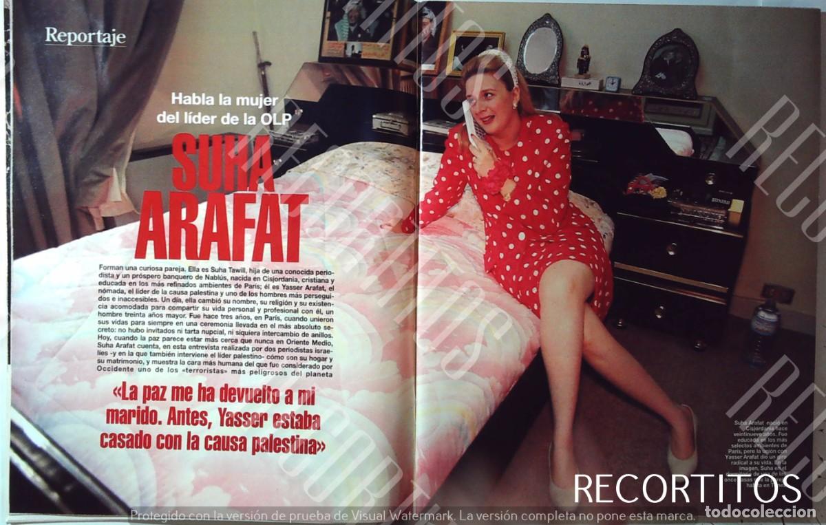 Coleccionismo de revistas y peri&oacute;dicos: SUHA ARAFAT LA MUJER DEL LIDER DE LA OLP