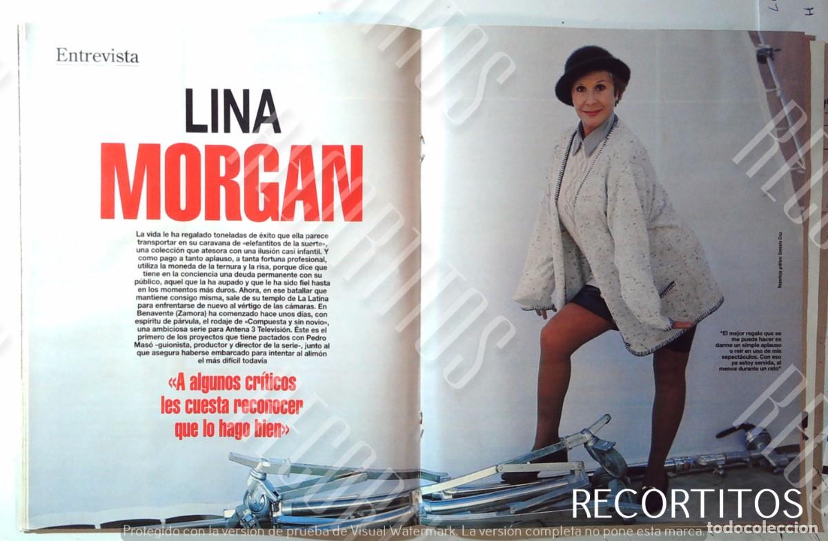 Coleccionismo de revistas y peri&oacute;dicos: LINA MORGAN PEDRO MASO VALENTINA