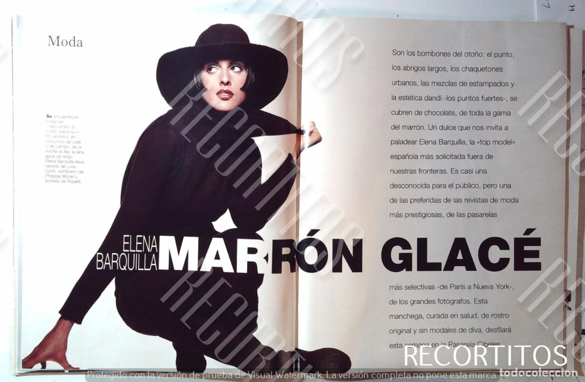 Coleccionismo de revistas y peri&oacute;dicos: LA MODA MARRON GLACE 1993 PASARELA CIBELES