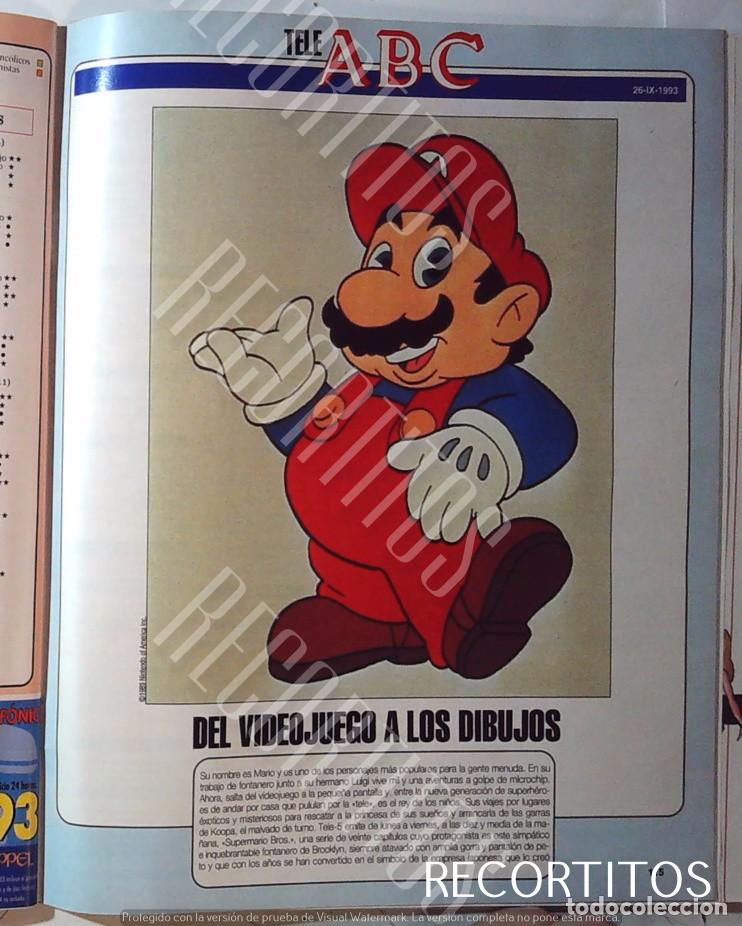 Sammeln von Zeitschriften und Zeitungen: super mario bross bros nintendo soft hudson 1993 SERIE DE ANIMACION
