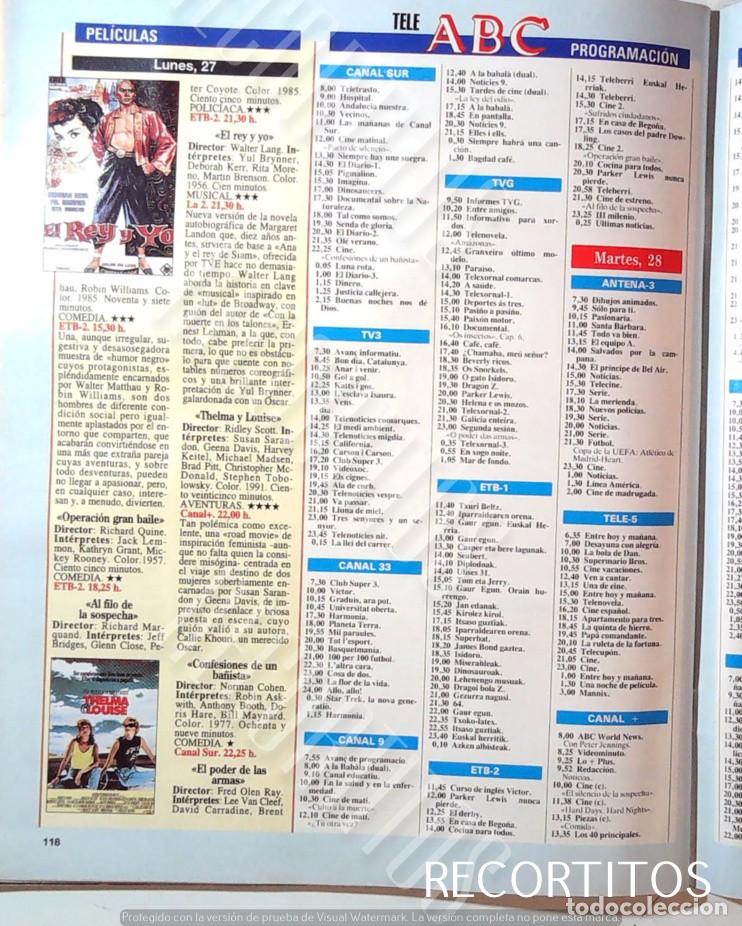 Sammeln von Zeitschriften und Zeitungen: THELMA Y LOUIS GEENA DAVIS SUSAN SARANDON CHER YUL BRYNNER DEBORAH KERR MICHELLE PFEIFFER MICHAEL