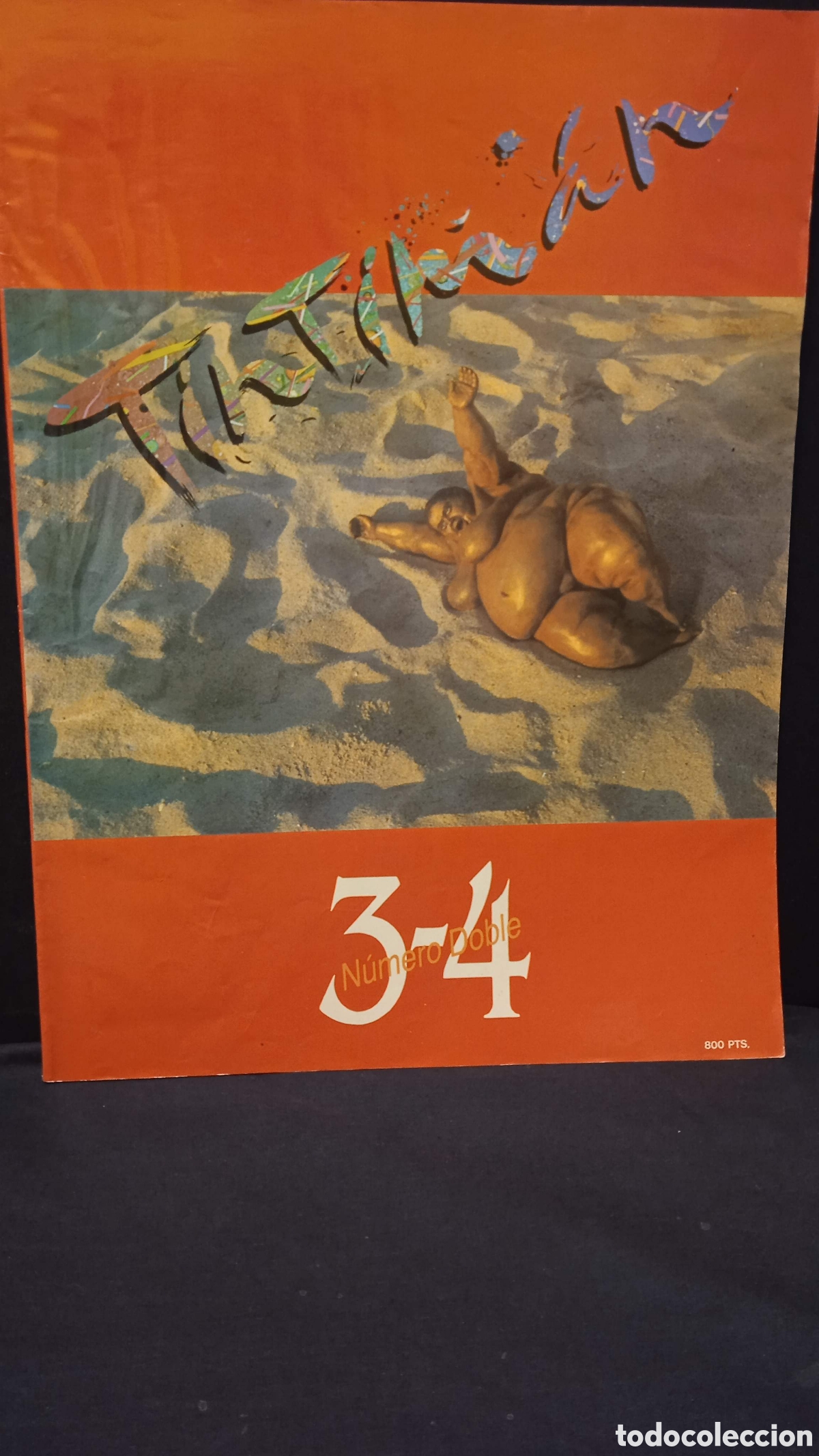 Coleccionismo de revistas y peri&oacute;dicos: REVISTA TINTIM&Aacute;N N&ordm; 3-4 (N&Uacute;MERO DOBLE) - VIGO 1984 * GRAN FORMATO*