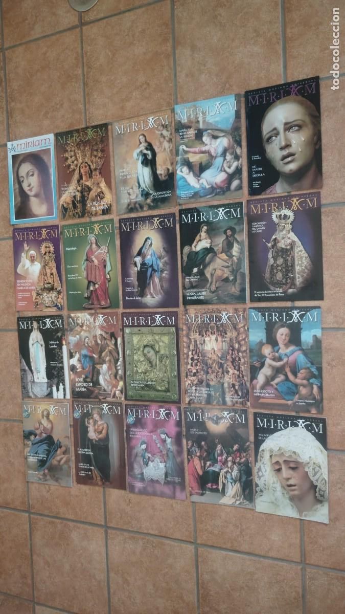 Coleccionismo de revistas y peri&oacute;dicos: MIRIAM.-REVISTAS RELIGIOSAS.-CARMELITAS DESCALZOS DE ANDALUCIA.-LOTE DE 20 REVISTAS.-A&Ntilde;OS 1995-2010.
