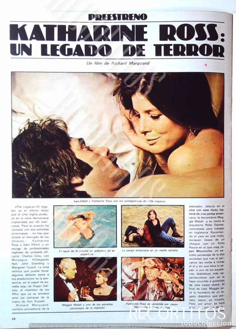 Sammeln von Zeitschriften und Zeitungen: KATHARINE ROSS SAM ELLIOT