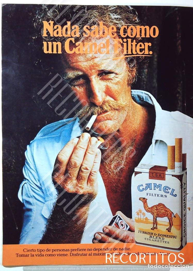 Coleccionismo de revistas y peri&oacute;dicos: CAMEL TABACO CIGARRILLOS ANUNCIO PUBLICIDAD