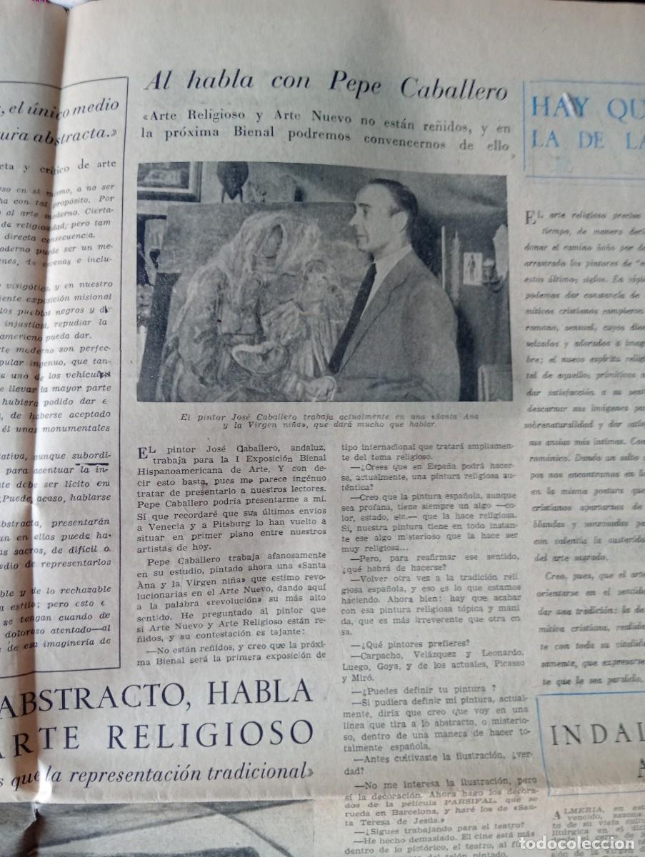 Coleccionismo de revistas y peri&oacute;dicos: REVISTA ENTERA A&Ntilde;O 1951 PEPE CABALLERO MANUEL MAMPASO MUXART MARUJA MALLO CONCURSO PUJOL