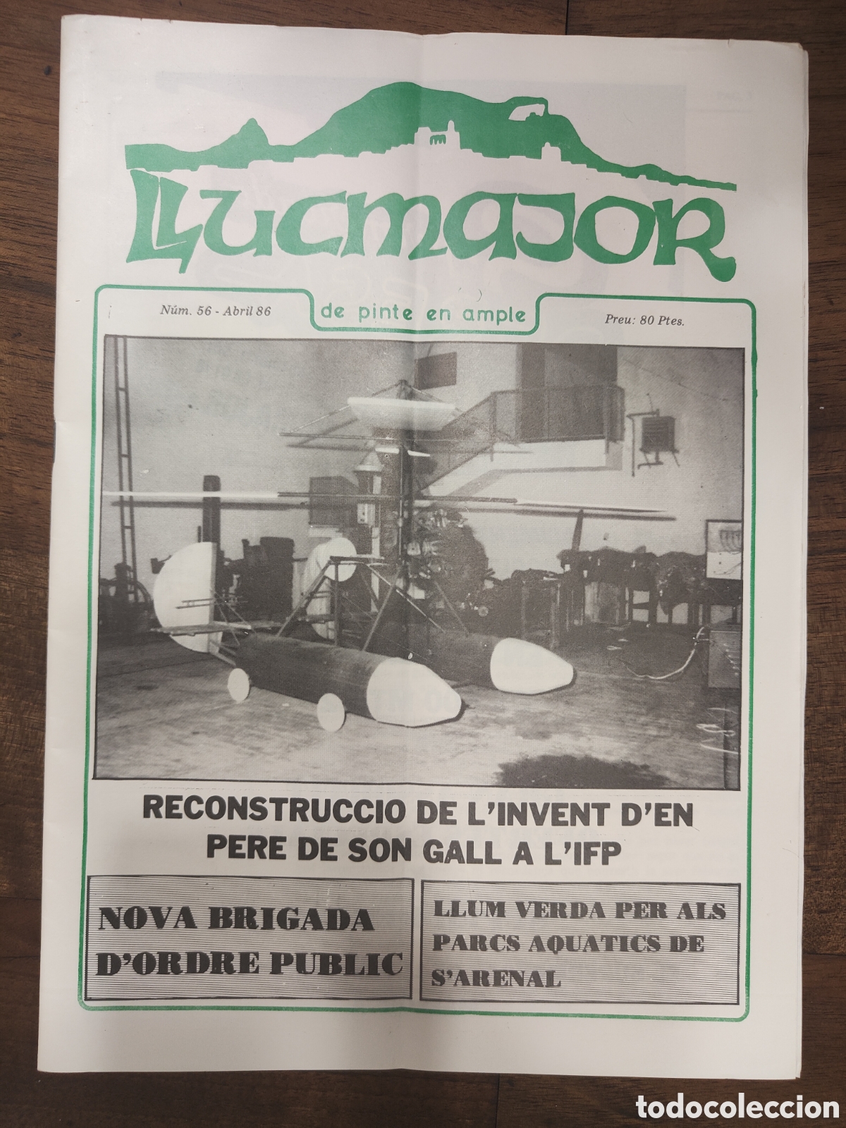 Coleccionismo de revistas y peri&oacute;dicos: Llucmajor de pinte en ample