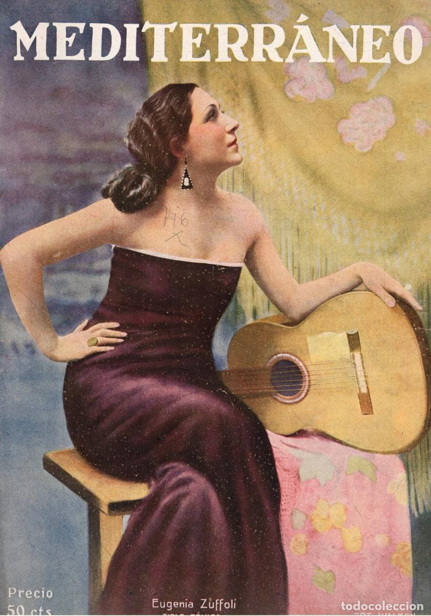 Coleccionismo de revistas y peri&oacute;dicos: Mediterr&aacute;neo - A&ntilde;o 1927 - Revista semana ilustrada - N&uacute;m. 46 - 15 de octubre