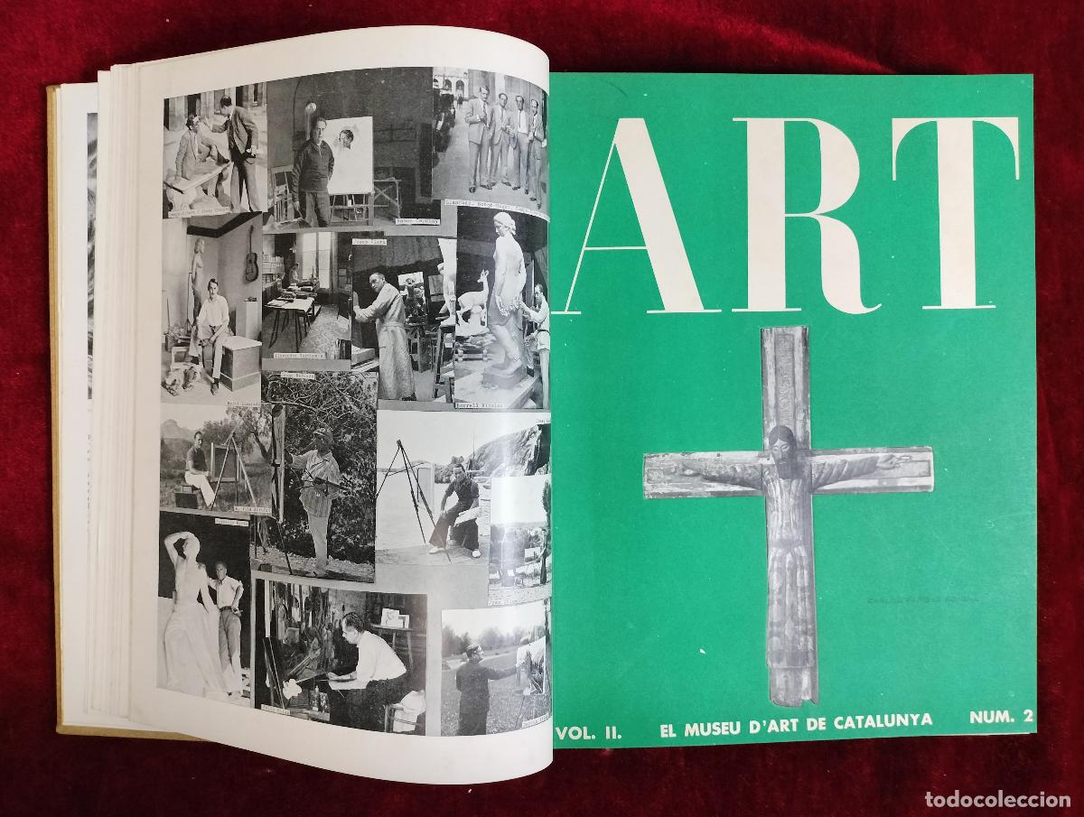 Coleccionismo de revistas y peri&oacute;dicos: REVISTA ART. PUBLICACI&Oacute;N DE LA JUNTA MUNICIPAL D'EXPOSICIONS D'ART. JOAN MERLI. BARCELONA, 1933-1935