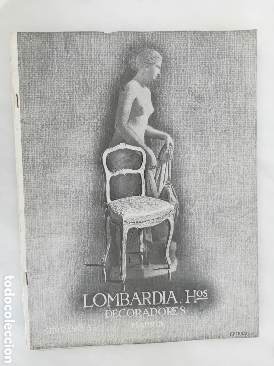 Coleccionismo de revistas y peri&oacute;dicos: Lombardia decoradores Madrid a&ntilde;os 50
