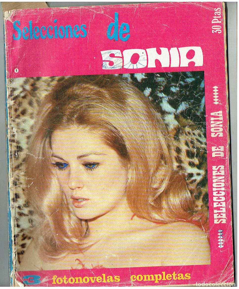 Coleccionismo de revistas y peri&oacute;dicos: SELECCI&Oacute;N DE SONIA. N&ordm; 1. 3 FOTONOVELAS COMPLETA. EDITOR, 1968 (ST/PRENSA)