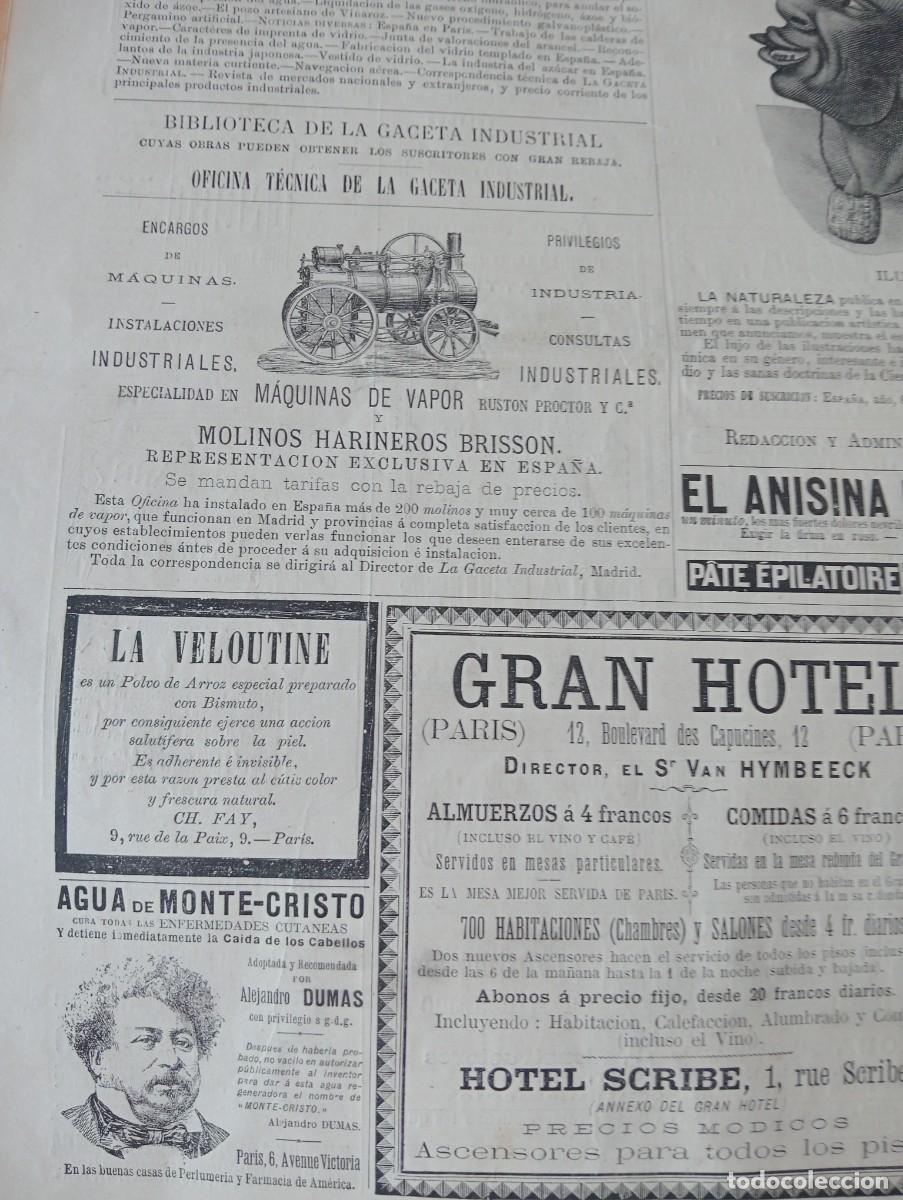 Coleccionismo de revistas y peri&oacute;dicos: REVISTA ENTERA A&Ntilde;O 1878 CURTIDOS ANTONIO CORT DE REUS PIELES AGUA DE MONTE-CRISTO MOLINO HARINERO