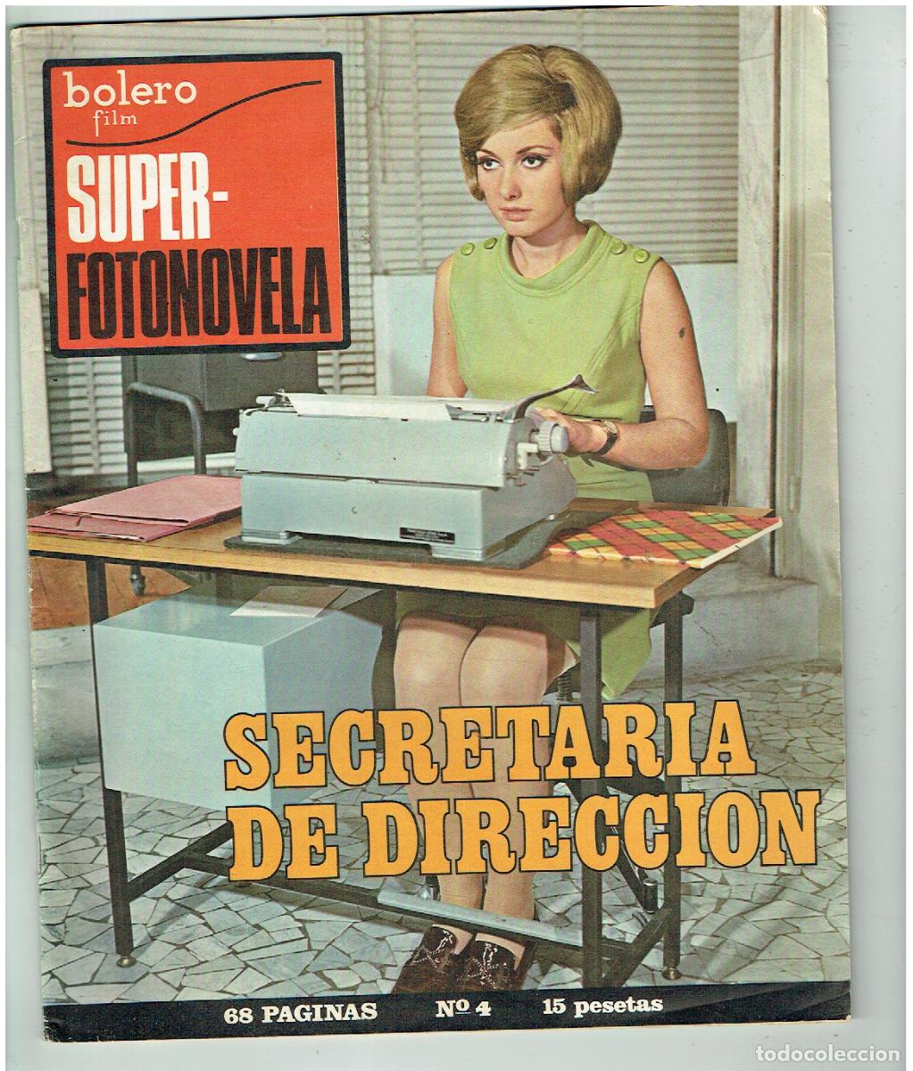 Coleccionismo de revistas y peri&oacute;dicos: BOLERO. SUPER - FOTONOVELA., N&ordm; 4. SECRETARIA DE DIRECCI&Oacute;N. FOTO: RAPHAEL.(ST/PRENSA)