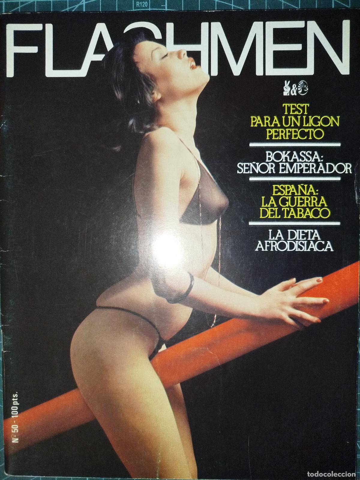 Coleccionismo de revistas y peri&oacute;dicos: REVISTA FLASHMEN N&ordm; 50 GAUCHE DIVINE BOCACCIO. GERARD DE VILLERS