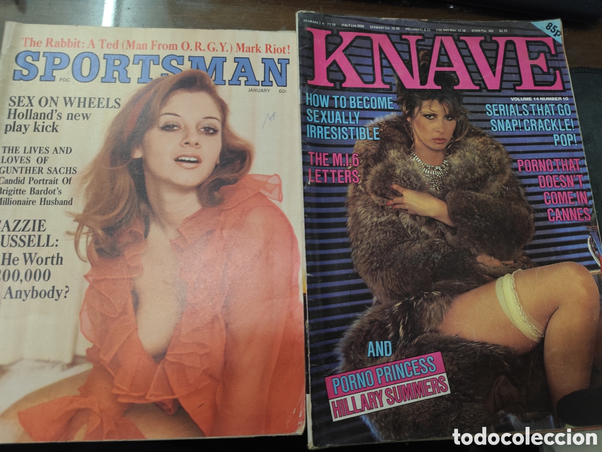 Coleccionismo de revistas y peri&oacute;dicos: Lote de 10 revista er&oacute;ticas en ingles a&ntilde;os 60-70. Ver fotos