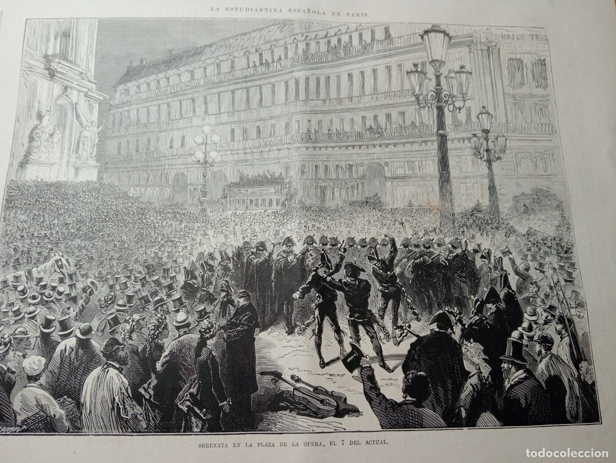 Coleccionismo de revistas y peri&oacute;dicos: REVISTA ENTERA A&Ntilde;O 1878 EXPLORADOR STANLEY EN AFRICA FILOXERA TUNA ESTUDIANTINA ESPA&Ntilde;OLA EN PARIS