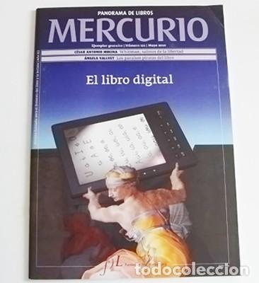 Coleccionismo de revistas y peri&oacute;dicos: MERCURIO REVISTA SOBRE LITERATURA N&ordm; 121 EL LIBRO DIGITAL ENRIQUE VILA-MATAS JAVIER LOSTAL&Eacute; VALLVEY