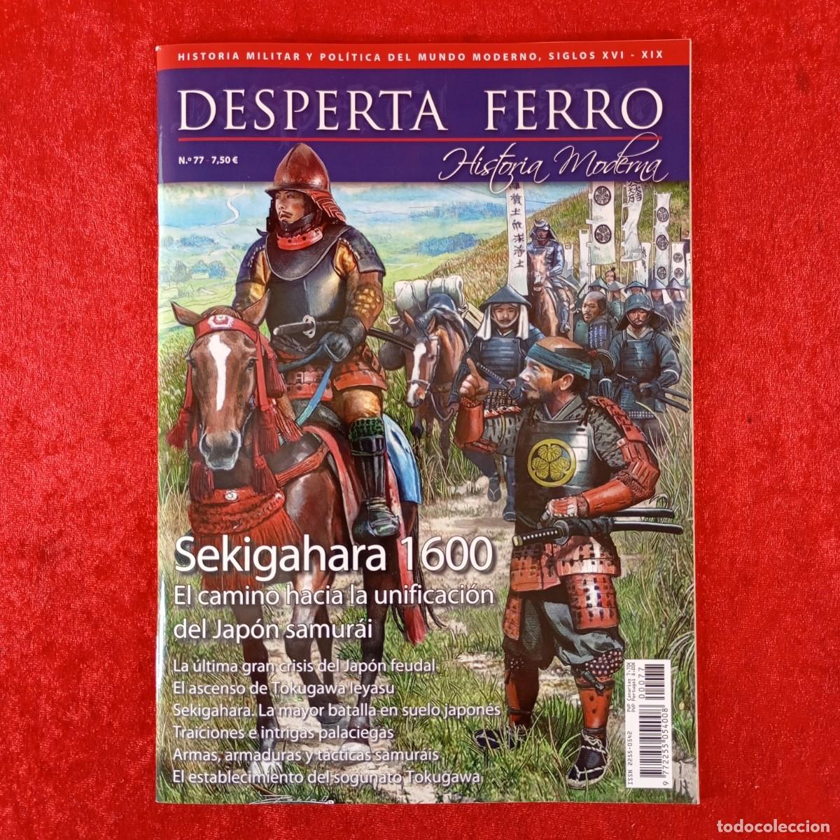 Coleccionismo de revistas y peri&oacute;dicos: DESPERTA FERRO - HISTORIA MODERNA - N&ordm; 77 - SEKIGAHARA 1600 / 1812