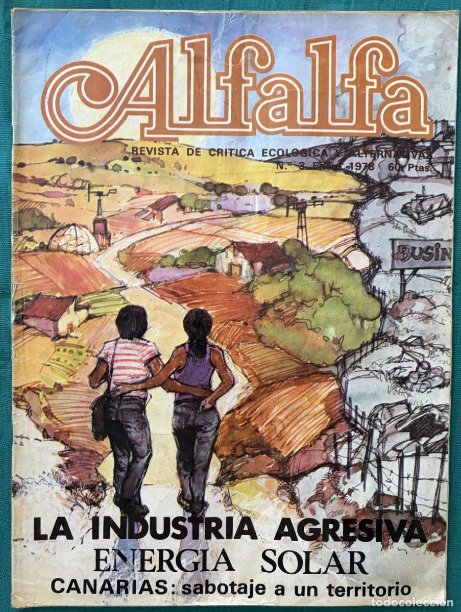 Coleccionismo de revistas y peri&oacute;dicos: RVAL003, ALFALFA NUMERO 3, REVISTA DE CR&Iacute;TICA ECOL&Oacute;GICA Y ALTERNATIVAS, ENERO 1978
