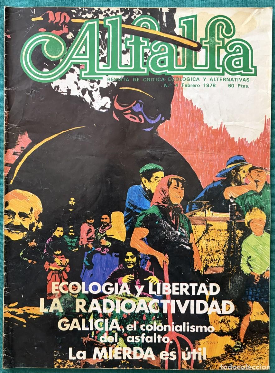 Coleccionismo de revistas y peri&oacute;dicos: RVAL004, ALFALFA NUMERO 4, REVISTA DE CR&Iacute;TICA ECOL&Oacute;GICA Y ALTERNATIVAS, FEBRERO 1978