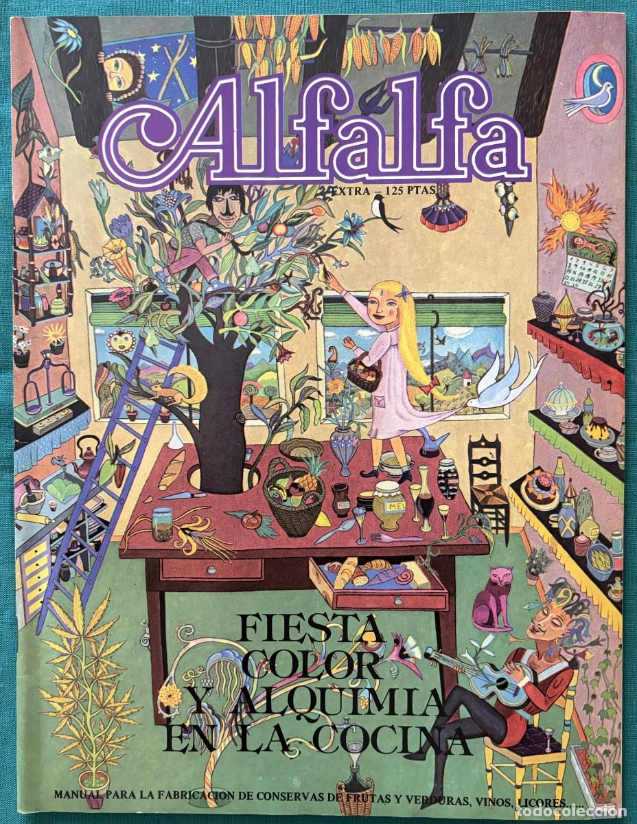 Coleccionismo de revistas y peri&oacute;dicos: RVALEX2, ALFALFA EXTRA, REVISTA DE CR&Iacute;TICA ECOL&Oacute;GICA Y ALTERNATIVAS, FIESTA, COLOR Y ALQUIMIA