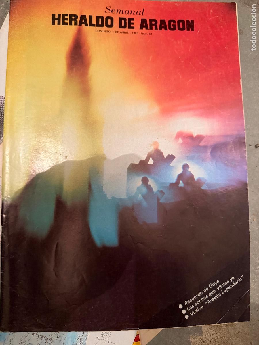 Coleccionismo de revistas y peri&oacute;dicos: Semanal heraldo de Arag&oacute;n reportaje culture club 1984