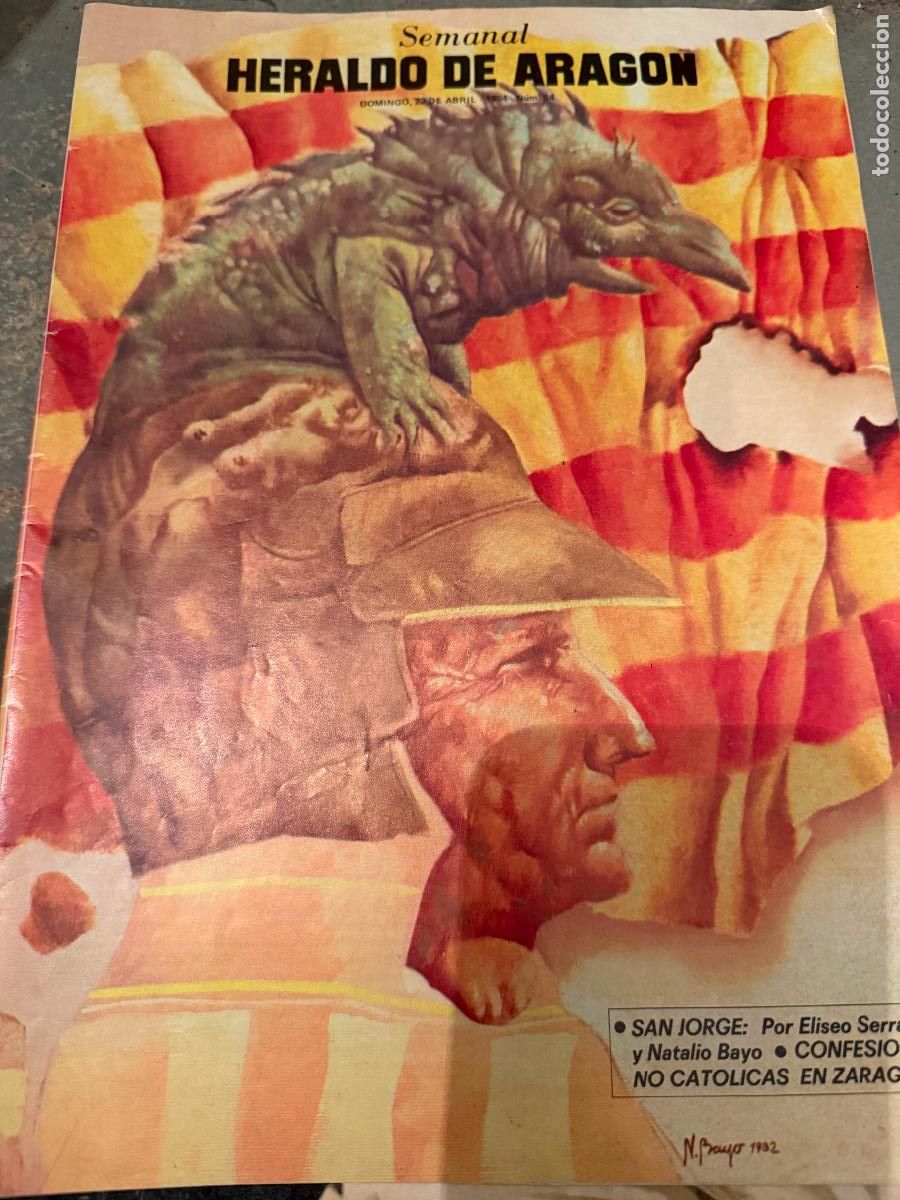 Coleccionismo de revistas y peri&oacute;dicos: Semanal heraldo de Arag&oacute;n acdc 1984