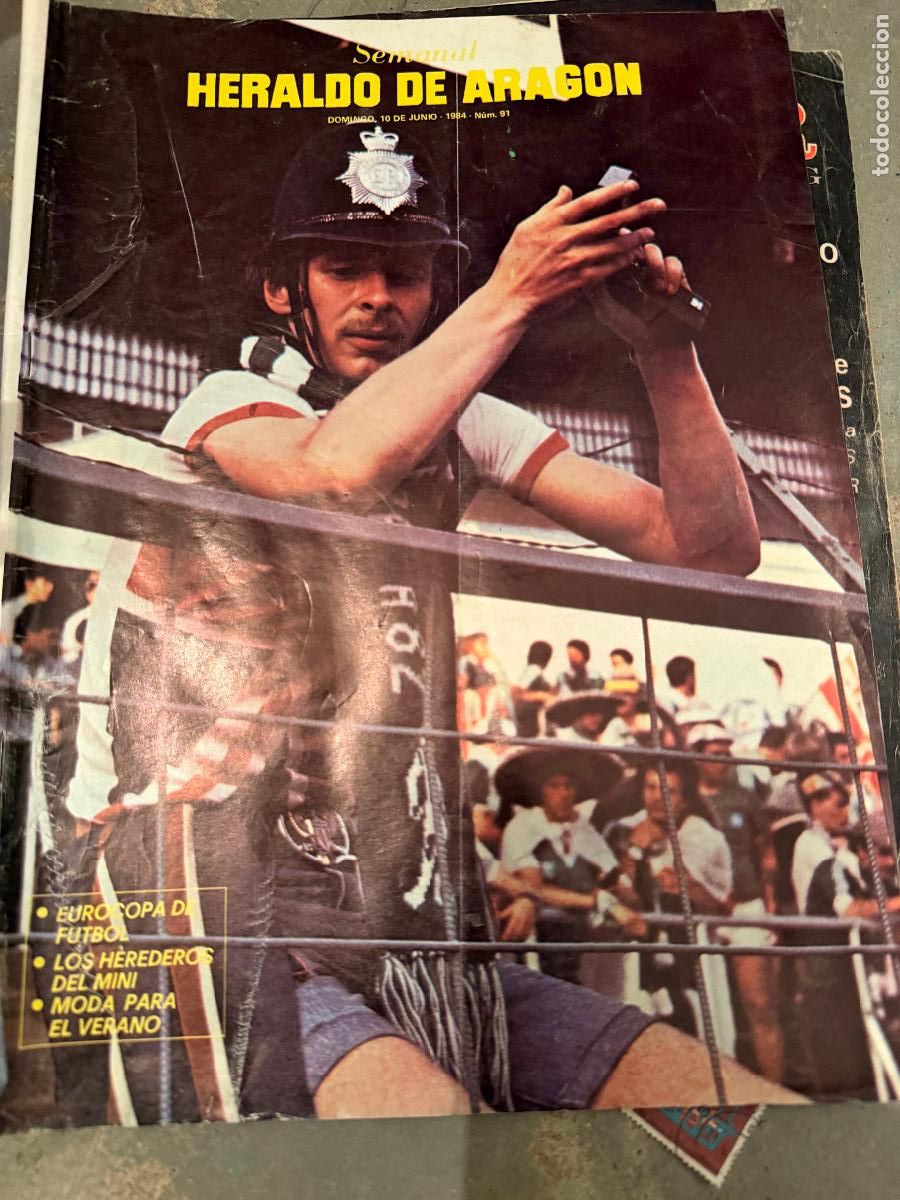 Coleccionismo de revistas y peri&oacute;dicos: Semanal heraldo de Arag&oacute;n reportaje radio futura 1984