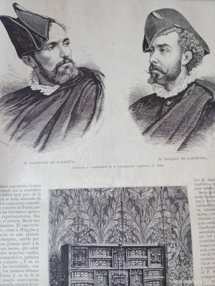 Coleccionismo de revistas y peri&oacute;dicos: REVISTA ENTERA A&Ntilde;O 1878 MADRID EN 1808 RAMON DE MESONERO ROMANOS SECCHI ESTUDIANTINA TUNA EN PARIS