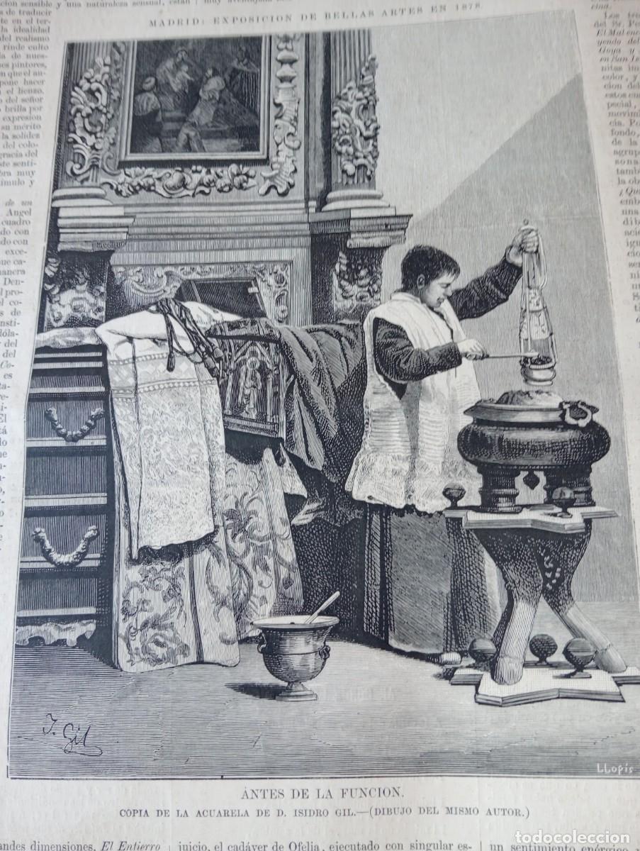 Coleccionismo de revistas y peri&oacute;dicos: REVISTA ENTERA A&Ntilde;O 1878 PEREZ GALDOS SALVADOR MARTINEZ CUBELLS ISIDRO GIL MONAGUILLO
