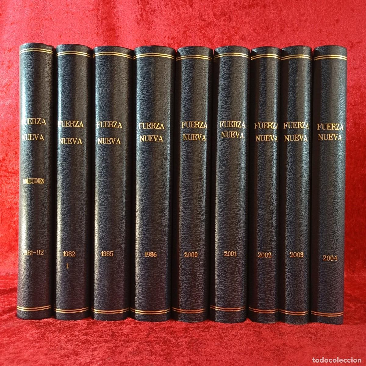 Coleccionismo de revistas y peri&oacute;dicos: FUERZA NUEVA - EMPIEZA CON EL N&ordm; 1 - 1981 A 2004 - VER FOTOS- 1981-1982; 1985-1986; 2000-2004 / 4233