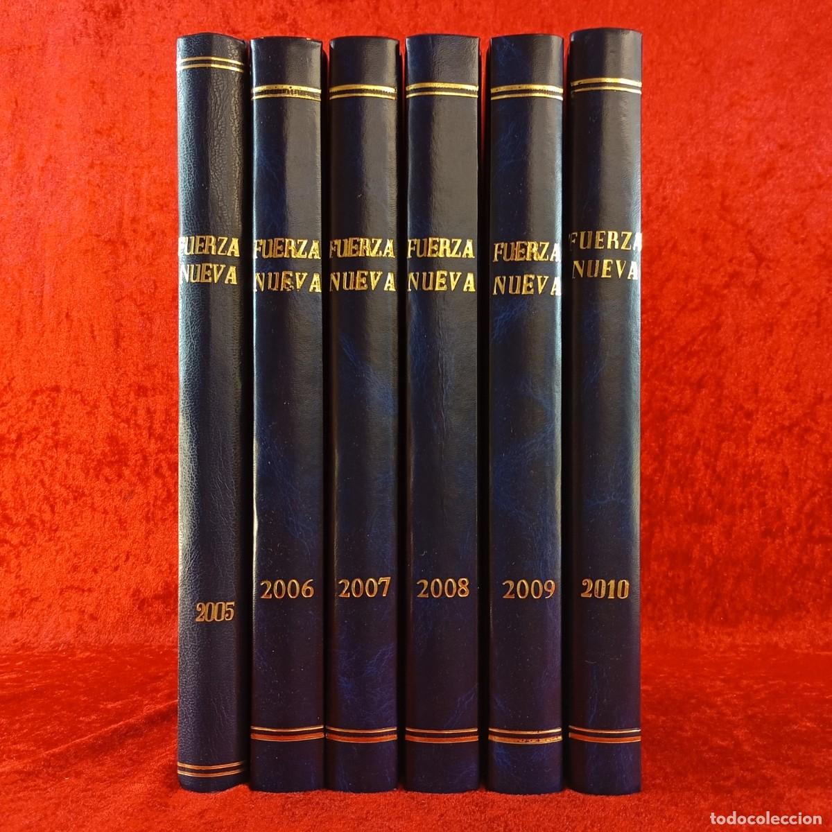 Coleccionismo de revistas y peri&oacute;dicos: FUERZA NUEVA - 2005 A 2010 - DIOS PATRIA JUSTICIA - REVISTAS ENCUADERNADAS - N&ordm; 1.305 A 1.389 / 3729