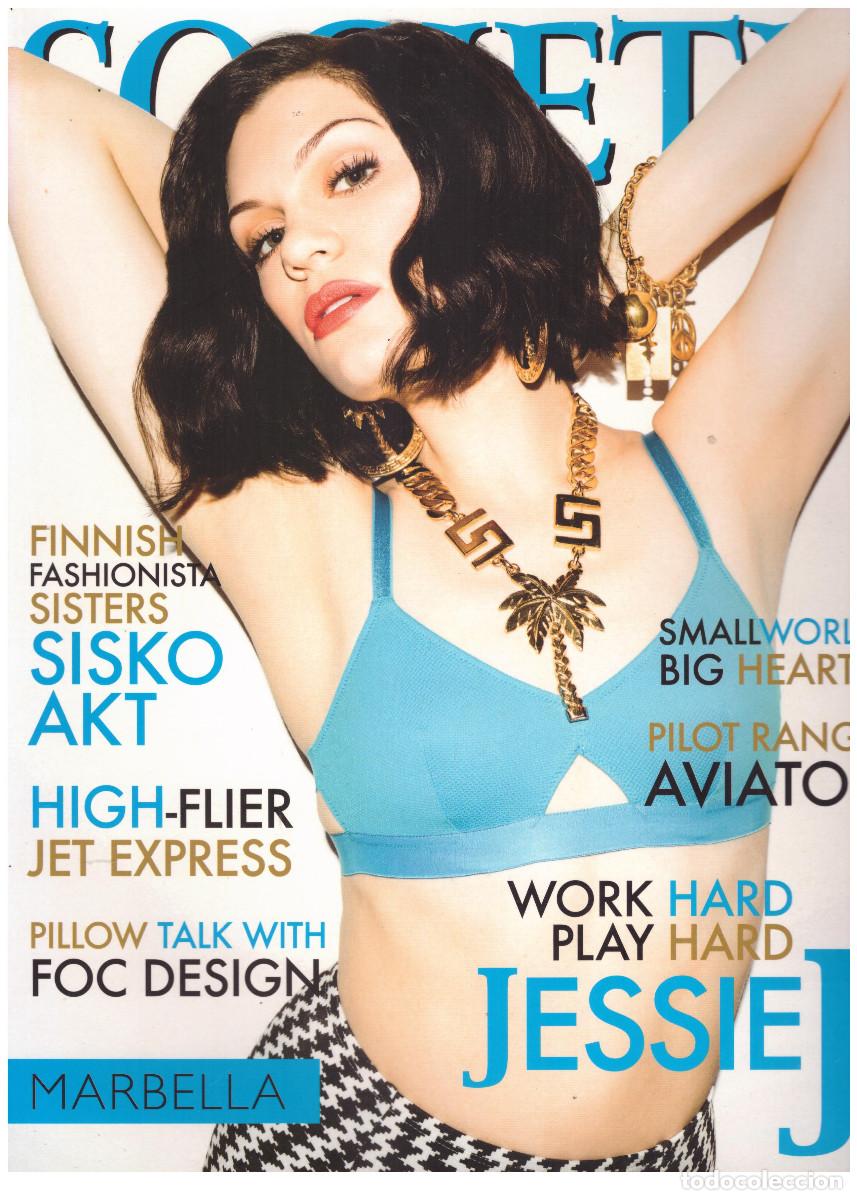 Coleccionismo de revistas y peri&oacute;dicos: REVISTA SOCIETY: JESSE J / CANDICE SWANEPOEL / DAVID NICHOLLS