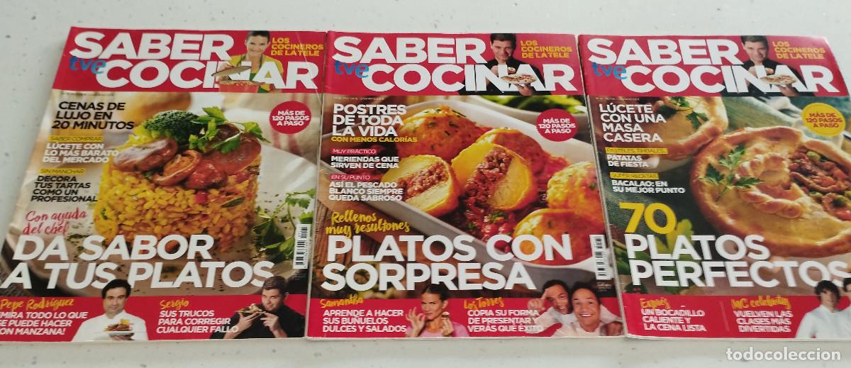 Coleccionismo de revistas y peri&oacute;dicos: LOTE DE REVISTAS Y FICHAS DE COCINA, SABER COCINAR, COCINA SEMANAL Y OTRAS (20 N&Uacute;MEROS), COMO NUEVAS