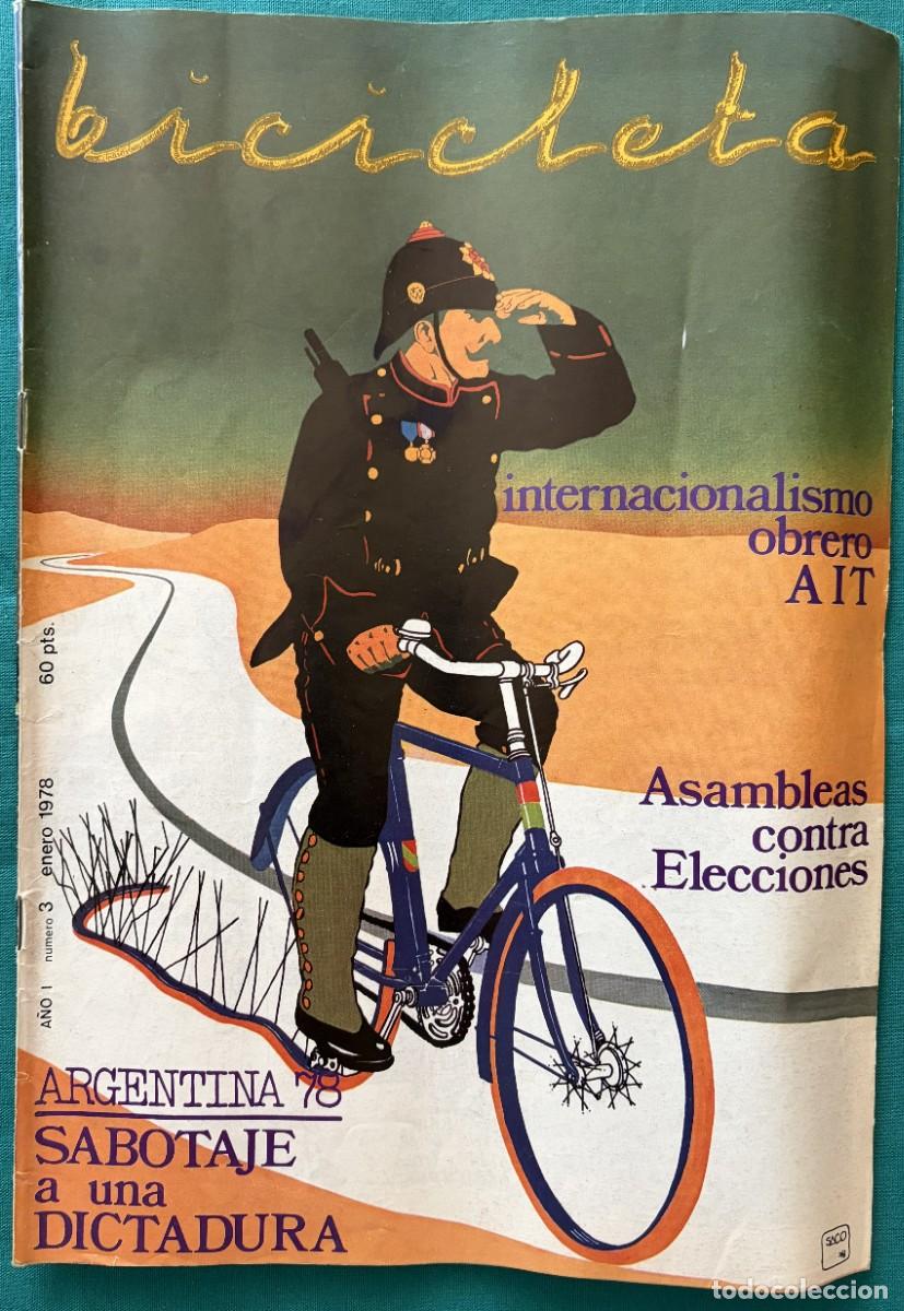 Colecionismo de Revistas e Jornais: RVBI003, REVISTA BICICLETA N&ordm; 3, ENERO 1978